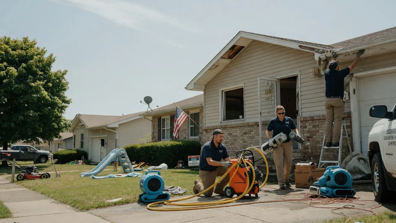 Water Damage Restoration in Bidwell, OH near me